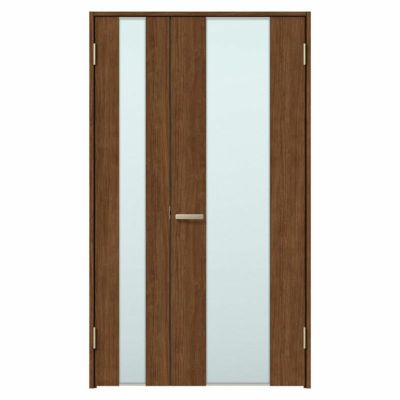 室内ドア 親子ドア ラシッサS LGN ケーシング付枠 1220 W1188×H2023mm ガラス入りドア 錠付き/錠なし リクシル LIXIL 屋内 セミオーダー 建具 ドア 木製 おしゃれ 室内ドア 交換 リフォーム DIY 【リフォームおたすけDIY】