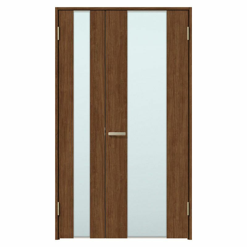 室内ドア 親子ドア ラシッサS LGN ケーシング付枠 1220 W1188×H2023mm ガラス入りドア 錠付き/錠なし リクシル LIXIL 屋内 セミオーダー 建具 ドア 木製 おしゃれ 室内ドア 交換 リフォーム DIY 【リフォームおたすけDIY】