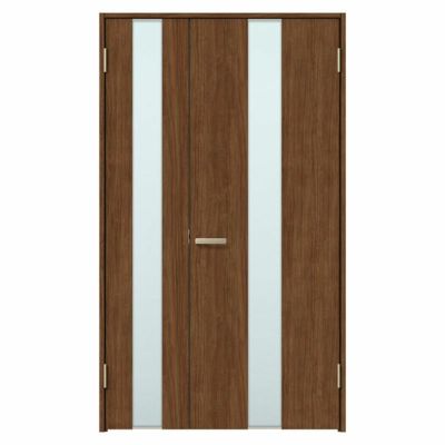 室内ドア 親子ドア ラシッサS LGM ケーシング付枠 1220 W1188×H2023mm ガラス入りドア 錠付き/錠なし リクシル LIXIL 屋内 セミオーダー 建具 ドア 木製 おしゃれ 室内ドア 交換 リフォーム DIY 【リフォームおたすけDIY】