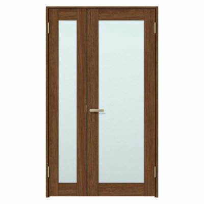 室内ドア 親子ドア ラシッサS LGK ケーシング付枠 1220 W1188×H2023mm ガラス入りドア 錠付き/錠なし リクシル LIXIL 屋内 セミオーダー 建具 ドア 木製 おしゃれ 室内ドア 交換 リフォーム DIY 【リフォームおたすけDIY】