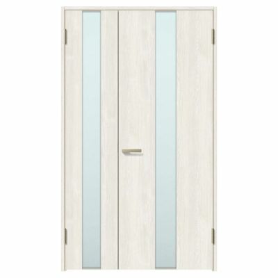 室内ドア 親子ドア ラシッサS LGM ノンケーシング枠 1220 W1188×H2023mm ガラス入りドア 錠付き/錠なし リクシル LIXIL 屋内 セミオーダー 建具 ドア 木製 おしゃれ 室内ドア 交換 リフォーム DIY 【リフォームおたすけDIY】