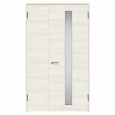 室内ドア 親子ドア ラシッサS LGB ノンケーシング枠 1220 W1188×H2023mm ガラス入りドア 錠付き/錠なし リクシル LIXIL 屋内 セミオーダー 建具 ドア 木製 おしゃれ 室内ドア 交換 リフォーム DIY 【リフォームおたすけDIY】