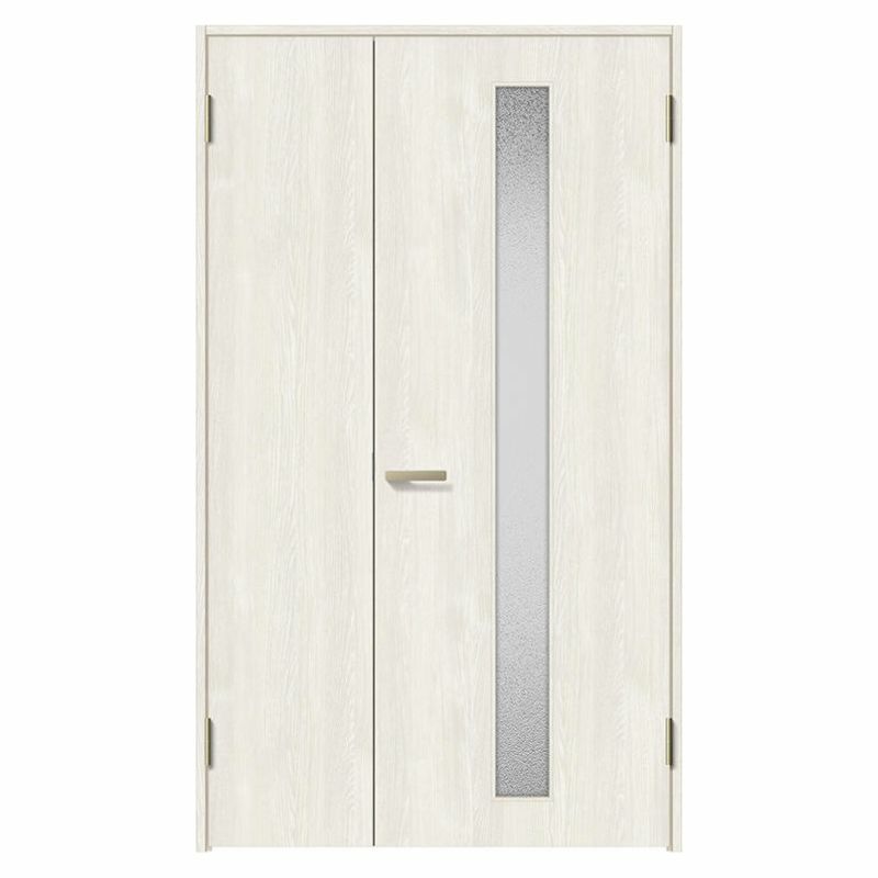 室内ドア 親子ドア ラシッサS LGA ノンケーシング枠 1220 W1188×H2023mm ガラス入りドア 錠付き/錠なし リクシル LIXIL 屋内 セミオーダー 建具 ドア 木製 おしゃれ 室内ドア 交換 リフォーム DIY 【リフォームおたすけDIY】