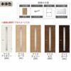 室内ドア ラシッサS 標準ドア LGB ケーシング付枠 05520/0620/06520/0720/0820/0920 ガラス入りドア 錠付き/錠なし リクシル LIXIL 屋内 セミオーダー 建具 ドア 木製 おしゃれ 室内ドア 交換 リフォーム DIY 【リフォームおたすけDIY】 6枚目