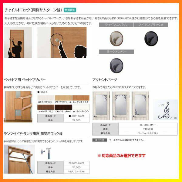 室内ドア ラシッサS 標準ドア LGH ノンケーシング枠 05520/0620 室内ドア ラシッサS 標準ドア LGH ノンケーシング枠 05520/0620