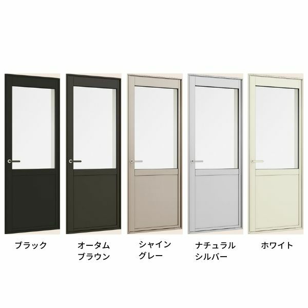 勝手口ドア 中桟腰パネル付 06018 サーモスL W640×H1830mm LIXIL