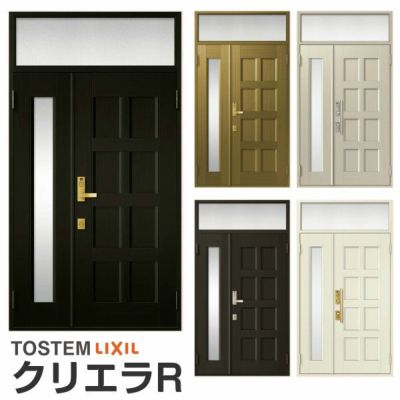 リクシル 玄関ドア クリエラR 親子ドア 11型ランマ付 ドア リクシル 玄関ドア クリエラR 親子ドア 11型ランマ付 ドア
