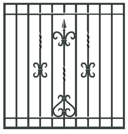 鋳物面格子 ブリティッシュ型 07409 W1010×H1096mm 壁付 LIXIL/TOSTEM リクシル/トステム 窓サッシ アルミ面格子 デザイン格子 おしゃれ 後付け リフォーム DIY