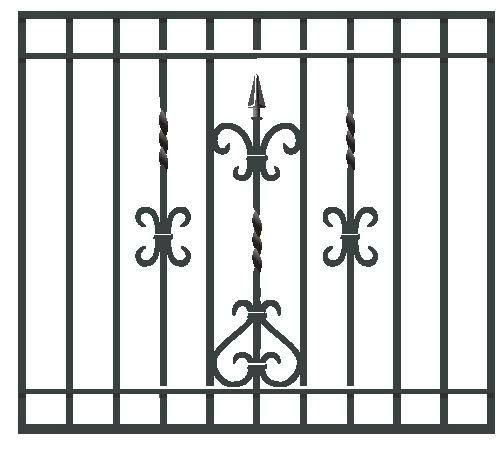 鋳物面格子 ブリティッシュ型 07407 W1010×H896mm 壁付 LIXIL/TOSTEM リクシル/トステム 窓サッシ アルミ面格子 デザイン格子 おしゃれ 後付け リフォーム DIY