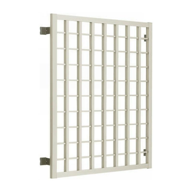 高強度面格子 FLA グリッド格子 11411 W1235×H1230mm 壁付 面格子 YKKap アルミサッシ YKK 窓 サッシ 後付け 防犯 頑丈 取付 リフォーム DIY