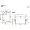 高強度面格子 FLA 横格子 11409 W1235×H1030mm 壁付 面格子 YKKap アルミサッシ YKK 窓 サッシ 後付け 防犯 頑丈 取付 リフォーム DIY 6枚目