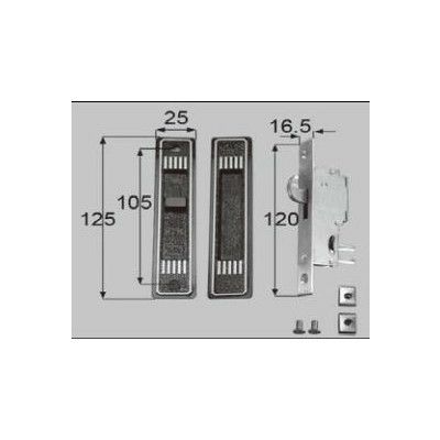 LIXIL/TOSTEM ドア引戸用部品 錠 玄関・店舗・勝手口引戸 引手錠：引手錠50[L1Y11] [リクシル][トステム] 2枚目