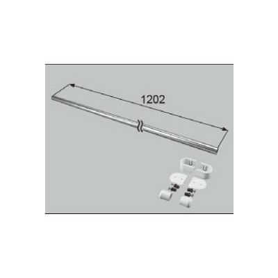 LIXIL/TOSTEM 住器用部品 バスルーム 器具 握りバー・タオル掛け：ランドリーパイプ L1210[KCAAE303] [リクシル][トステム] 2枚目