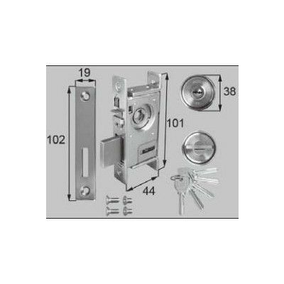 LIXIL/TOSTEM 窓サッシ用部品 錠 断熱(樹脂)商品 その他：シリンダー錠セット[FNMZ221] [リクシル][トステム]