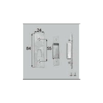 LIXIL/TOSTEM ドア引戸用部品 錠 玄関店舗勝手口引戸 引手錠：引手錠受[FNMZ197] [リクシル][トステム]