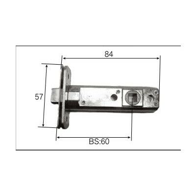 LIXIL/TOSTEM リビング建材用部品 ドア ラッチ・錠：チューブラッチ[FNMZ074] [リクシル][トステム]