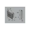 LIXIL/TOSTEM ドア引戸用部品 その他 玄関・店舗・勝手口・テラスドア：ハサミナットNo.2[FNMZ037] [リクシル][トステム] 2枚目