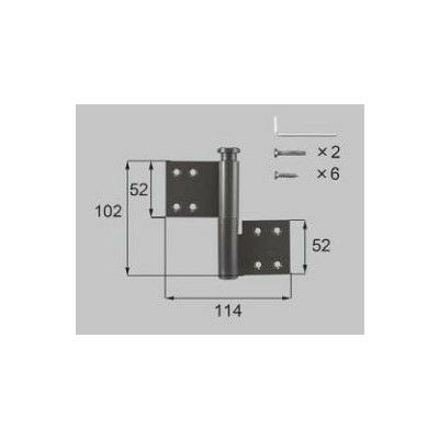 LIXIL/TOSTEM リビング建材用部品 ＳＬ(戸襖、和襖、和障子) 戸襖ドア：丁番[FNMB096] [リクシル][トステム]