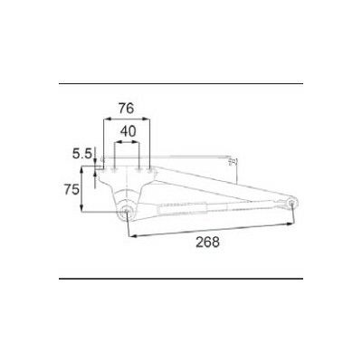 LIXIL/TOSTEM ドア引戸用部品 ドアクローザ 玄関店舗勝手口テラスドア：ドアクローザ[DAEZ001] [リクシル][トステム]