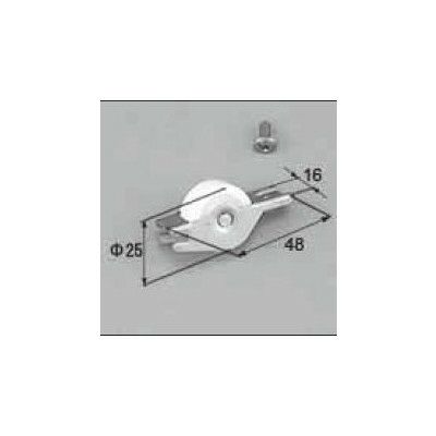 LIXIL/TOSTEM 窓サッシ用部品 戸車 雨戸：ドブ用戸車(雨戸サッシ用)[AZWS611] [リクシル][トステム] 2枚目