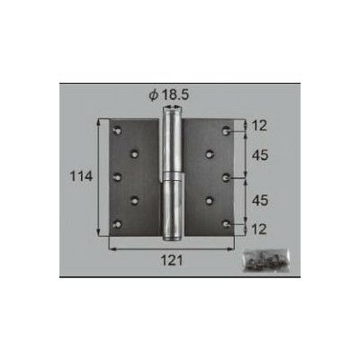 LIXIL/TOSTEM ドア引戸用部品 丁番 玄関・店舗・勝手口・テラスドア：丁番[AZWB978] [リクシル][トステム]