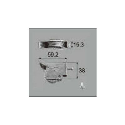 LIXIL/TOSTEM ドア引戸用部品 戸車 玄関・店舗・勝手口引戸：戸車(全機種)[AZWB601] [リクシル][トステム]