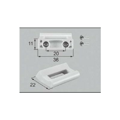 LIXIL/TOSTEM 窓サッシ用部品 引手 網戸：引手[AZWB115]把手] [リクシル][トステム]