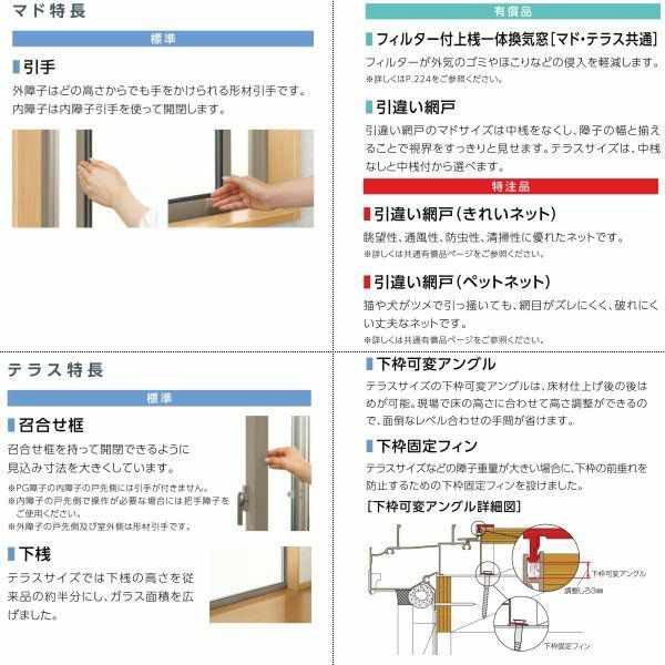 引き違い窓 18320 サーモスL W1870×H2030mm LIXIL リクシル アルミサッシ 樹脂サッシ 断熱 樹脂アルミ複合窓 2枚建 引違い窓 半外付型 複層ガラス 樹脂窓 ハイブリッドサッシ 住宅用 家  おたすけ リフォーム DIY 8枚目