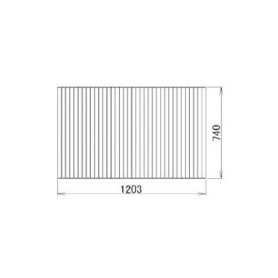 LIXIL/TOSTEM 住器用部品 バスルーム 浴槽 浴槽蓋：巻き蓋 740×1203[RMBX026] [リクシル][トステム]
