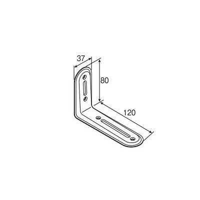 LIXIL/TOSTEM リビング建材用部品 収納 タスボックス：L型アングル[MXEZZZ092] [リクシル][トステム]