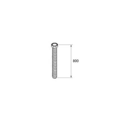 LIXIL/TOSTEM 住器用部品 キッチン 排水部 排水部品：排水ホース2IN0.8M[MSWZ608] [リクシル][トステム]