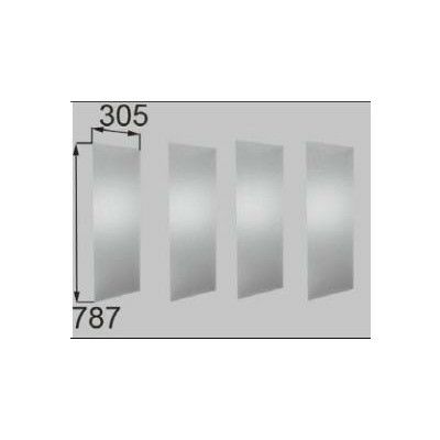 LIXIL/TOSTEM ドア引戸用部品 その他 浴室中折れドア：樹脂パネル[MAZZ010] [リクシル][トステム]