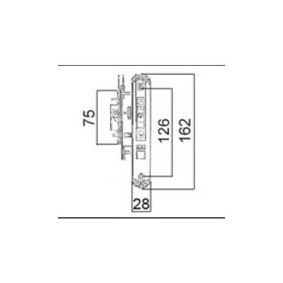 LIXIL/TOSTEM ドア引戸用部品 錠 玄関・店舗・勝手口引戸 引手錠：内錠[L1Y46] [リクシル][トステム]