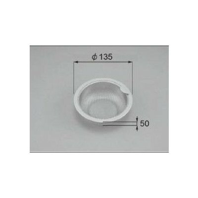 LIXIL/TOSTEM 住器用部品 キッチン 排水部 排水部品：NHGシンク オールステンレス排水ゴミカゴ[KKZZZZ426P] [リクシル][トステム]