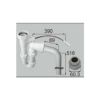 LIXIL/TOSTEM 住器用部品 洗面 排水 排水オプション：品確法排水ユニット SF50A[KALAA010] [リクシル][トステム]