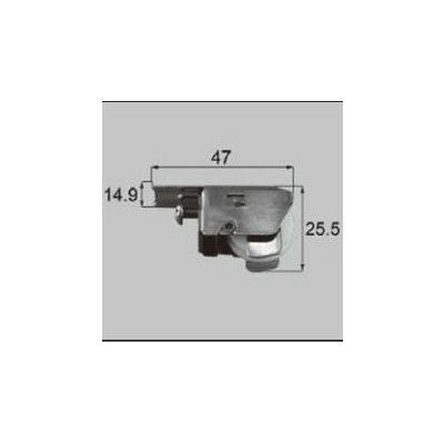LIXIL/TOSTEM 窓サッシ用部品 戸車 アルミサッシ：網戸戸車[FNMS059] [リクシル][トステム]