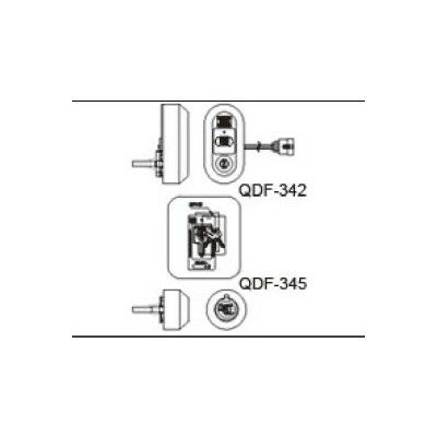 LIXIL/TOSTEMドア引戸用部品 錠 玄関店舗勝手口テラスドア その他：タッチ付(ニュートラル)シリンダーセット簡易電気防犯アラーム[DEZZ121][リクシル][トステム] 2枚目