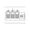 LIXIL/TOSTEM ドア引戸用部品 その他 浴室ドア・引戸：換気ガラリセット-浴室用W16用[D1X27] [リクシル][トステム]