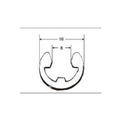 LIXIL/TOSTEM 窓サッシ用部品 その他 その他：建付調整用Eリング[AZWS170] [リクシル][トステム] 2枚目