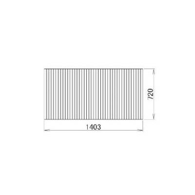 LIXIL/TOSTEM 住器用部品 バスルーム 浴槽 浴槽蓋：巻き蓋 720×1403[RAAZ604] [リクシル][トステム]