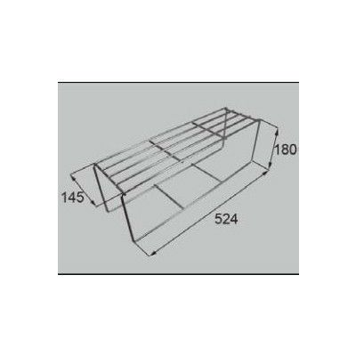 LIXIL/TOSTEM 住器用部品 キッチン トップカウンター カウンター付属・施工部品：コンロ用サイド棚ST15[KKCXZ009] [リクシル][トステム]