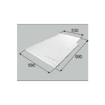 LIXIL/TOSTEM 住器用部品 バスルーム 浴槽 浴槽蓋：巻き蓋 590×990[KCAAD101] [リクシル][トステム]