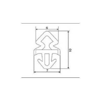 Lixil Tostem ドア引戸用部品 気密材パッキン 玄関店舗勝手口引戸 戸当りパッキン Azwb944 リクシル トステム リフォームおたすけdiy Lixil Tostem ドア引戸用部品 気密材パッキン 玄関店舗勝手口引戸 戸当りパッキン Azwb944 リクシル トステム リフォームおたすけdiy