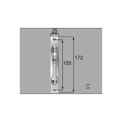 LIXIL/TOSTEM ドア引戸用部品 フランス落し 玄関店舗勝手口テラスドア：フランス落し[FNMS021] [リクシル][トステム] 2枚目