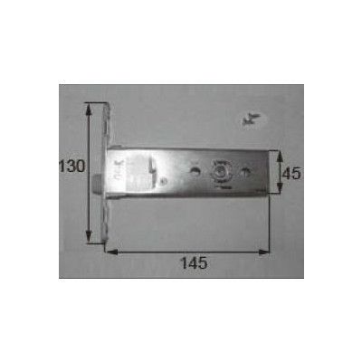 LIXIL/TOSTEM ドア引戸用部品 錠 玄関店舗勝手口テラスドア 箱錠：握り玉用箱錠セット[DCZZ337] [リクシル][トステム]