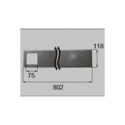 LIXIL/TOSTEM ドア引戸用部品 その他 玄関・店舗・勝手口引戸：木目化粧板[AZWB954] [リクシル][トステム]