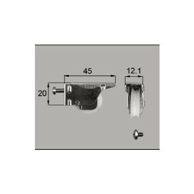 LIXIL/TOSTEM 窓サッシ用部品 戸車 アルミサッシ：戸車(下桟使用変更後)[AZWS618] [リクシル][トステム]