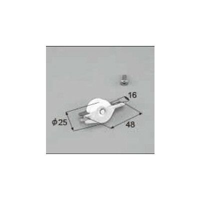 LIXIL/TOSTEM 窓サッシ用部品 戸車 雨戸：レール用戸車(雨戸サッシ用)[AZWS612] [リクシル][トステム]