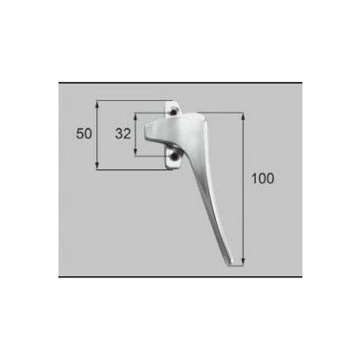 LIXIL/TOSTEM 窓サッシ用部品 錠 装飾窓 カムラッチ：カムラッチハンドル[AZWS122] [リクシル][トステム] 2枚目