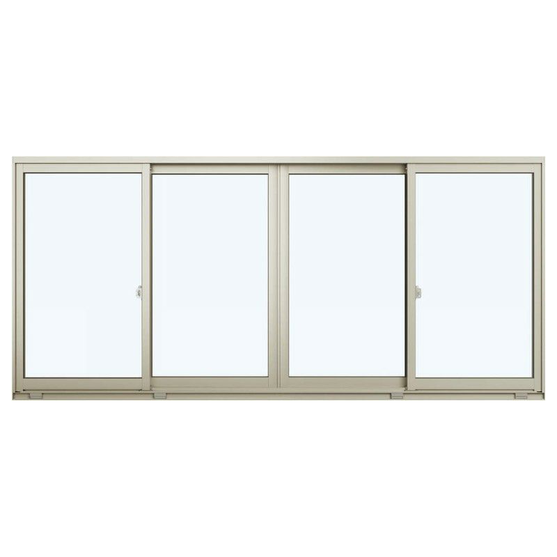 アルミサッシ YKK フレミング 内付 引違い窓 W1845×H1370 （18013）単板 - 工具、DIY用品